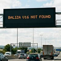 El mapa de las balizas V16 deja en evidencia que algo no se está cumpliendo como esperábamos: los avisos en los paneles de las carreteras 