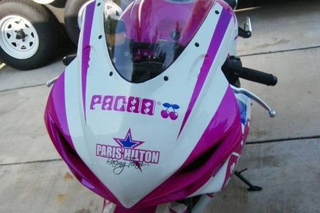 Suzuki GSX-R 600 Paris Hilton Blusens Racing