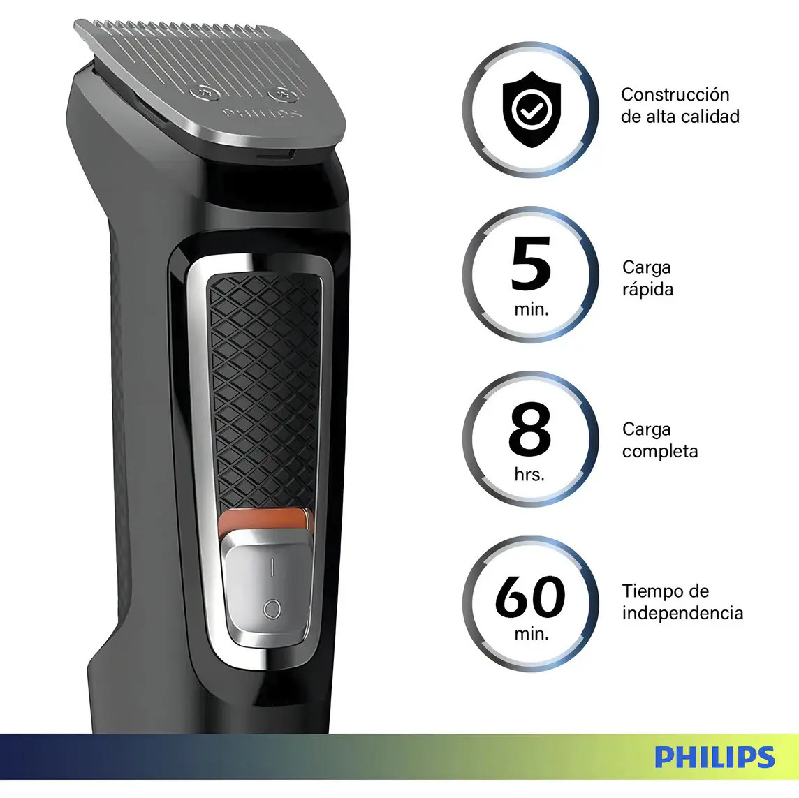 Rasuradora Philips Multigroomer Norelco MG3740/40 negra