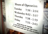 El problema de los horarios en el comercio minorista