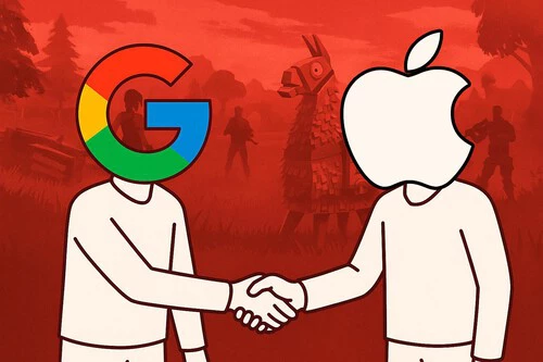 Portada Google Play App Store Acuerdo Fortnite