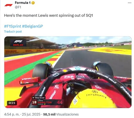 Hamilton Spa F1 2025