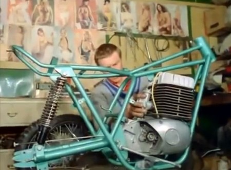 Un homenaje al motocross de los 60