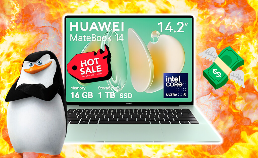 Laptop Huawei MateBook 14 con 16 GB de RAM, 1 TB de almacenamiento con precio de fuego con este descuento en Hot Sale 2025 . Noticias en tiempo real