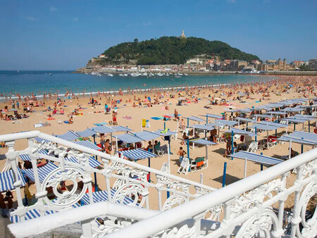 Banistas En La Concha