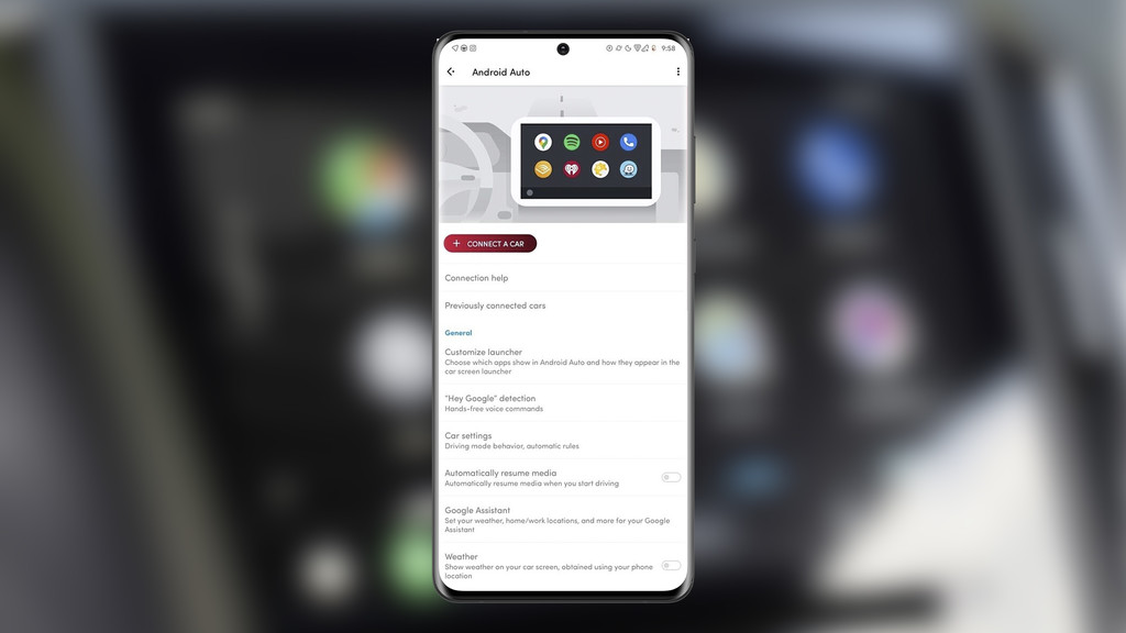 Android Auto obtiene un nuevo y rediseñado panel de ajustes con su última actualización