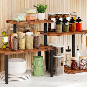 La estantería de encimera modular en oferta que llega al rescate de las cocinas pequeñas con poco espacio de almacenaje 
