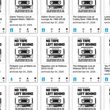 Un fan grabó 10.000 conciertos en secreto durante 40 años con un dictáfono. Internet Archive lo está digitalizando todo