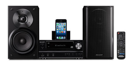 Sharp XLHF202, receptor estéreo inalámbrico compatible con NFC