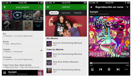 Xbox Musica llega a iOS