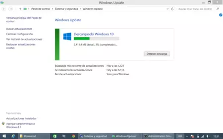 Descargando W10