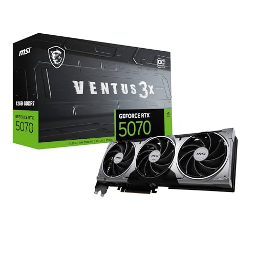 MSI GeForce RTX 5070 12 GB Ventus 3X OC 