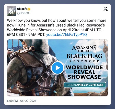 Publicacion De Ubisoft