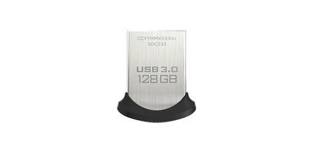 Almacenamiento extra en tu portátil o en tu bolsillo, con el Sandisk Ultra Fit de 128 GB, hoy por 34,90 euros en Amazon