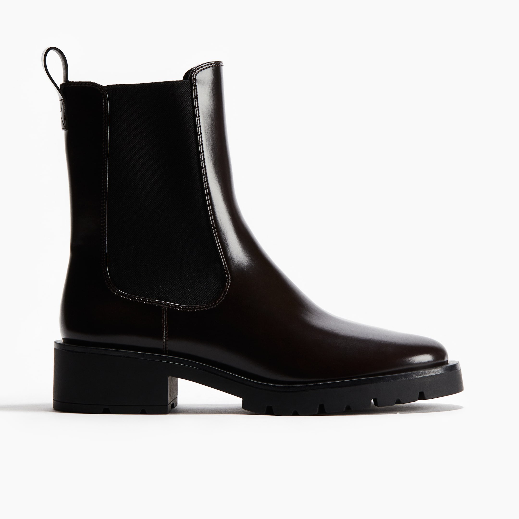 Botines Chelsea marrón oscuro