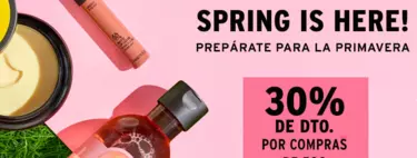 The Body Shop da la bienvenida a la primavera con un 30% de descuento 