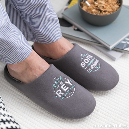Mrw Zapatillas Papa Rey De Esta Casa 19 95eur Amazon
