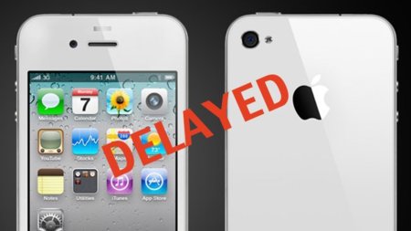 Nuevo retraso en el iPhone Blanco