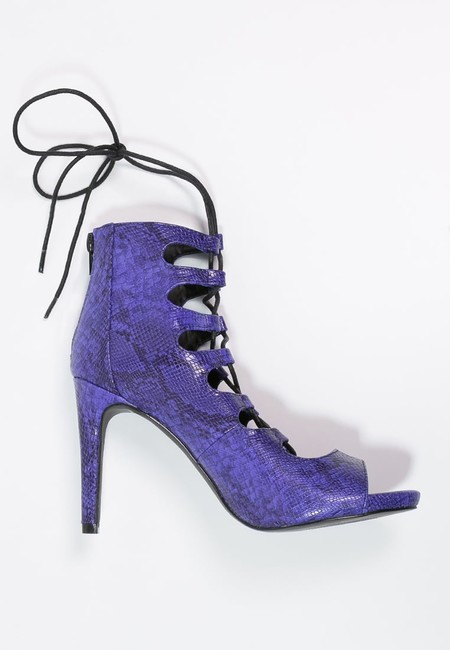 Sandalias Azules Cordones
