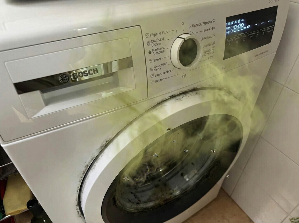 Por mucho suavizante que uses, tu lavadora podría seguir oliendo mal: el truco está detrás de esta tapita