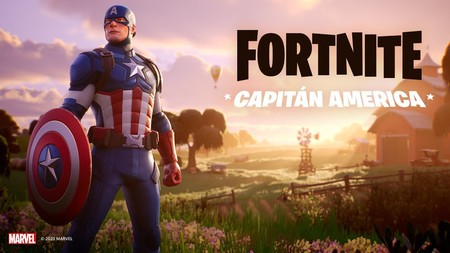 La skin del Capitán América ya está disponible en la tienda de Fortnite