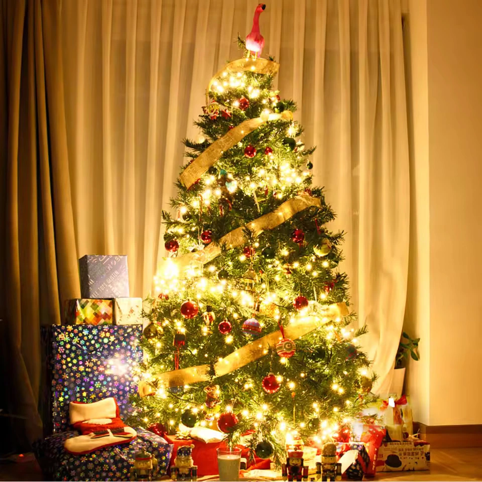 Outdoor Lights Garland 220V 110V US EU Plug Led String Light Waterproof Christmas Garden Wedding Decoration Xmas Light 10m -100m