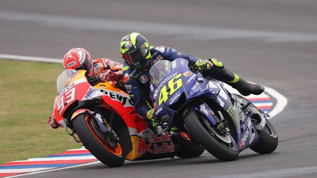 Marquez Rossi Argentina Motogp 2018