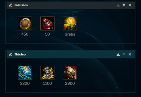 Objetos Garen