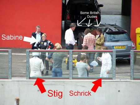 Tim Shrick no es The Stig