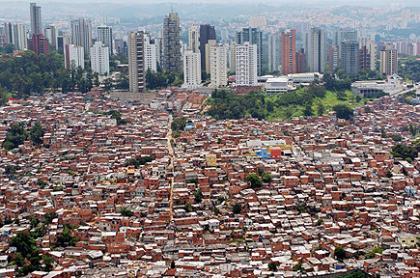 Visita a las favelas de Brasil