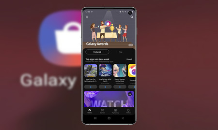 Galaxy Store se actualiza con un nuevo diseño más limpio y tema oscuro
