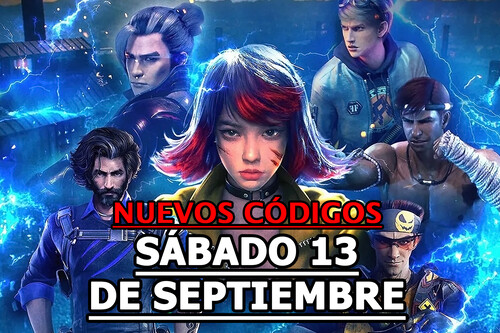 Free Fire MAX, códigos gratuitos para el Sábado 13 de septiembre 