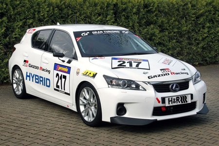 Lexus CT 200h, un híbrido en Nürburgring