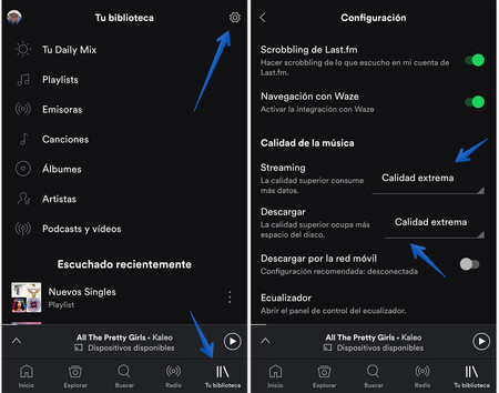 Como Asegurarte De Que Spotify Te Ofrezca La Mejor Calidad De Sonido Posible