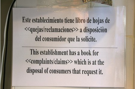 ¿Tienes libro de reclamaciones en tu negocio?