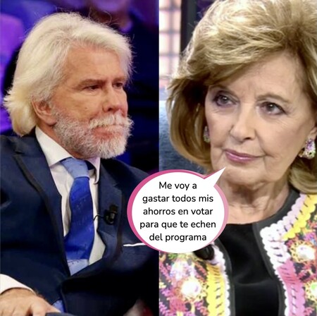 María Teresa Campos, hecha polvo tras el fichaje de Bigote Arrocet en Telecinco: Terelu se pronuncia y saca las garras por la matriarca