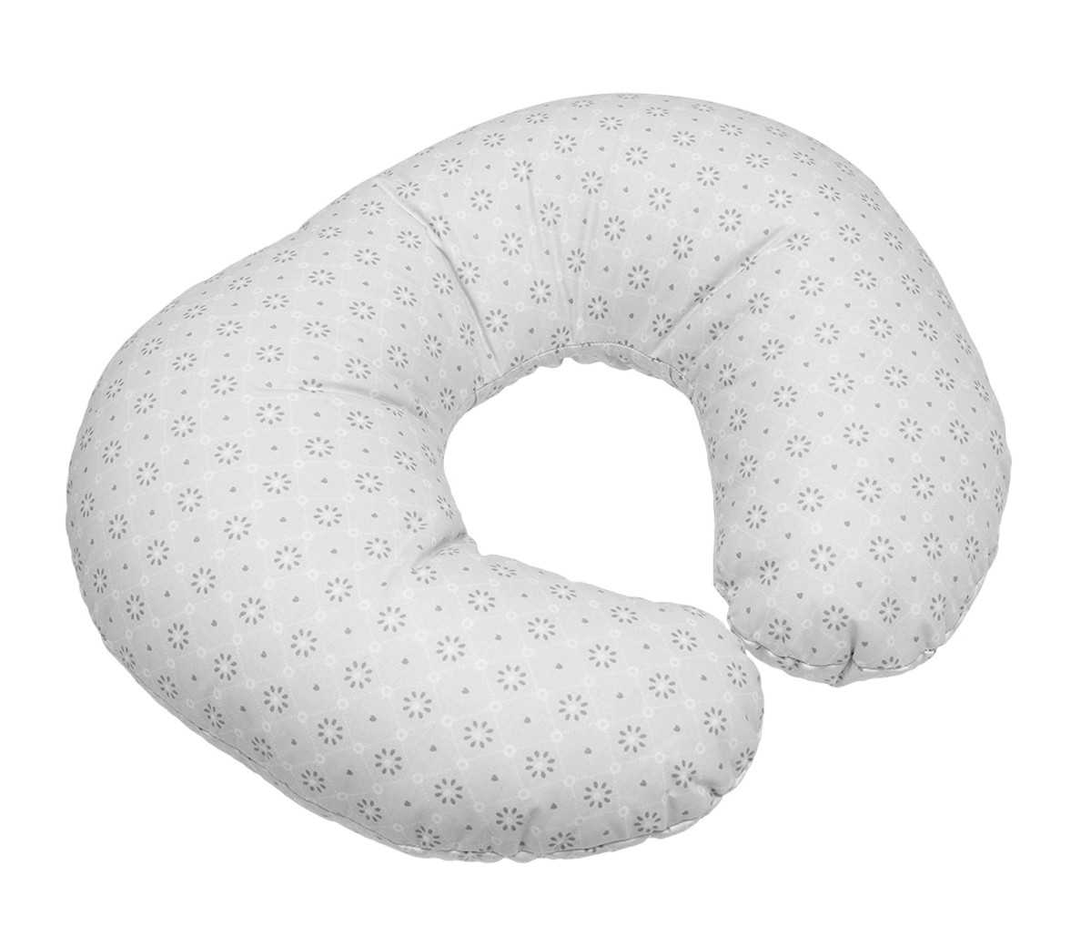 Almohada de Lactancia Cotton Juice Baby Home pequeña gris