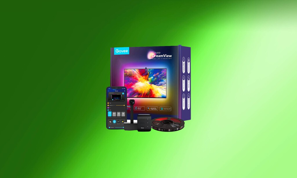 Esta tira LED con cámara está súper rebajada en Amazon: aprovecha este descuentazo para crear tu propia experiencia Ambilight en tu Smart TV 