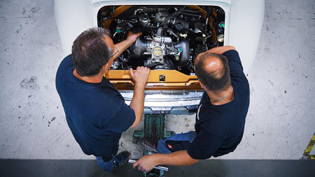 Porsche Project Gold motor