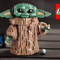 La figura de Baby Yoda de la serie Star Wars: The Mandalorian de LEGO es una ganga en AliExpress Plaza con este cupón. Se te queda en sólo 51,49 euros