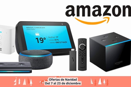 Por si se te escaparon en el Black Friday, Amazon tiene algunos de sus Echo y Fire TV en oferta por Navidad