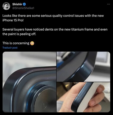 ツイッターiPhone15プロ