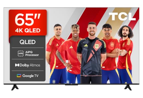 TCL 65T69C 65 Pulgadas QLED 4K HDR10+ Smart TV, Google TV, Dolby Atmos