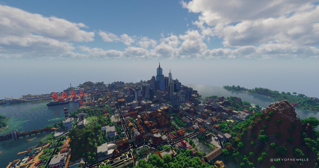 “Lo he construido a mano”: por 15 años alguien creó este fantástico mapa de Minecraft y pretende que hasta sus hijos lo jueguen 