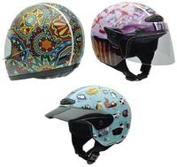 Los cascos infantiles de NZI, ahora con nuevas decoraciones