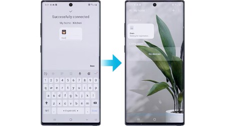 Conectar Smartphone Galaxy al horno