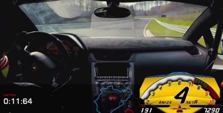 Lamborghini baja los 7 minutos del Nürburgring con el LP750-SV