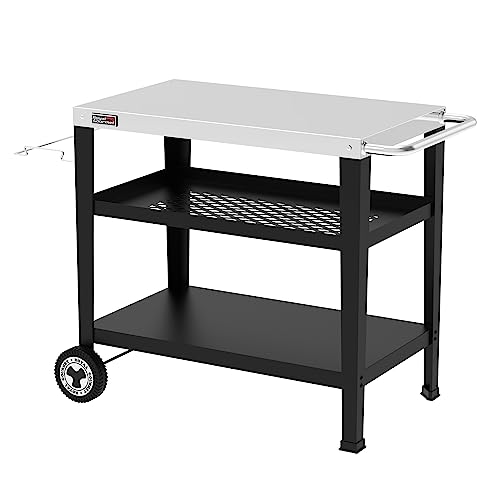 Royal Gourmet Carro de Servir de 3 Niveles 