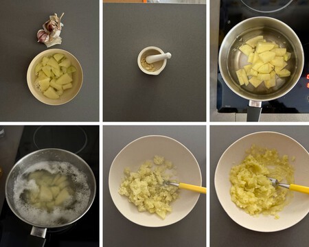 Beige Pastel Cream Neutral Boho Romantic Style Coffee Photo Collage 4