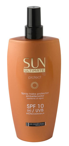 Spray protector transparente SPF 25 de 'Les Cosmétiques Design Paris': todo agua, nada de pringue. Lo probamos